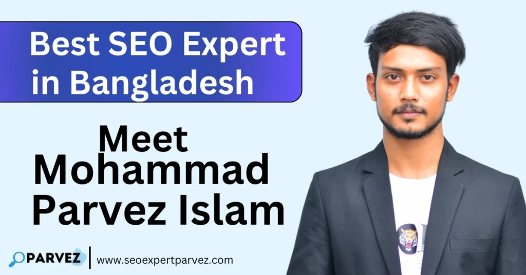 Best SEO Expert in Bangladesh - Meet with Parvez
