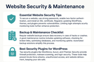 Website Security and Maintenance