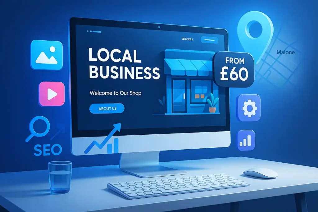 Website Design Malone – From £60 Local & SEO Ready Website Design Malone