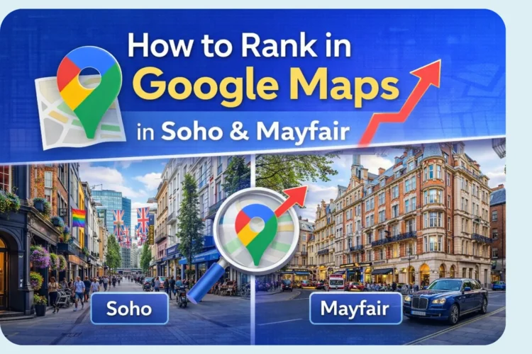Rank in Google Maps in Soho & Mayfair