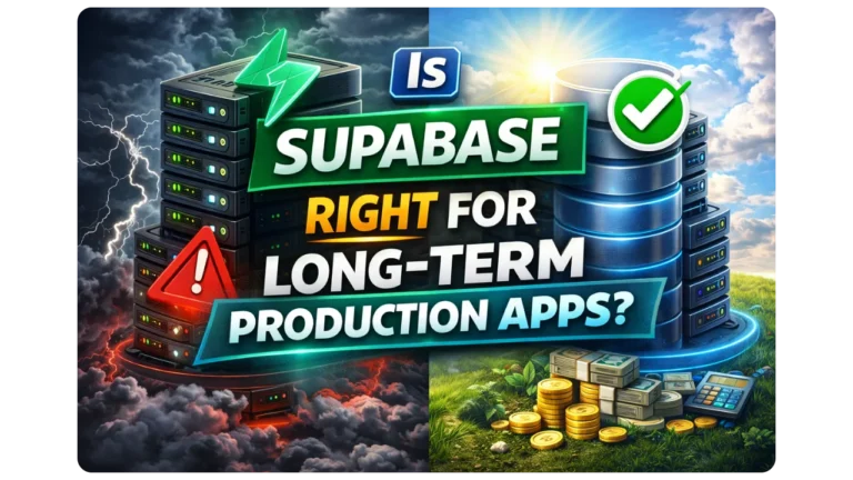 Is Supabase Right for Long-Term Production Apps