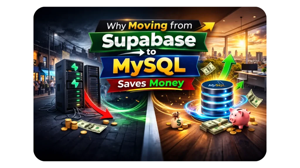 Moving from Supabase to MySQL