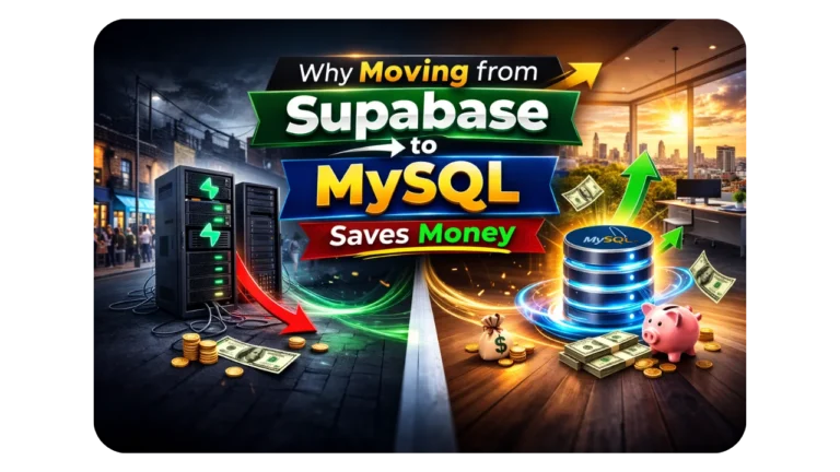 Moving from Supabase to MySQL